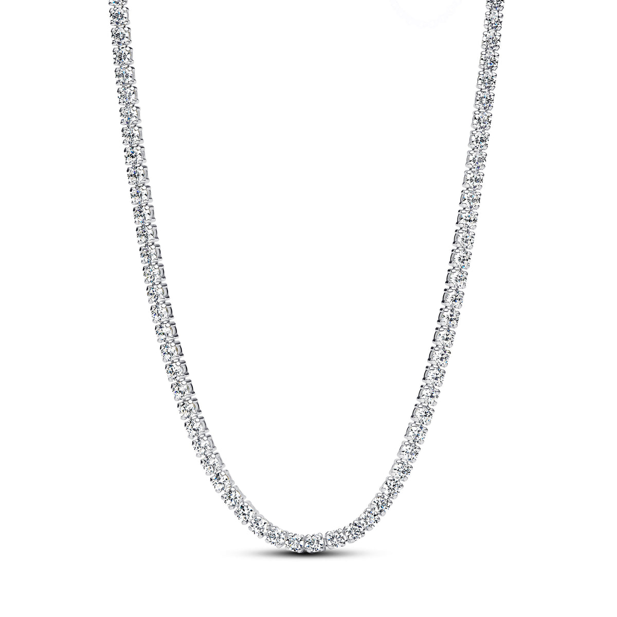 Necklace – Sterling Silver – Tennis Choker