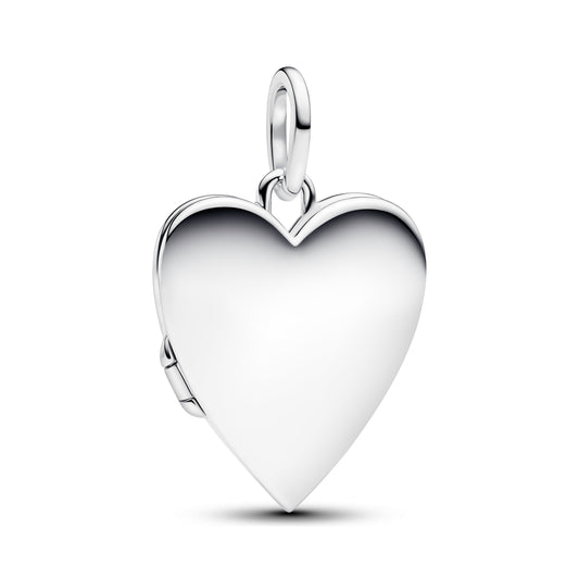 Pendant – Sterling Silver – Engravable Openable Heart Tag