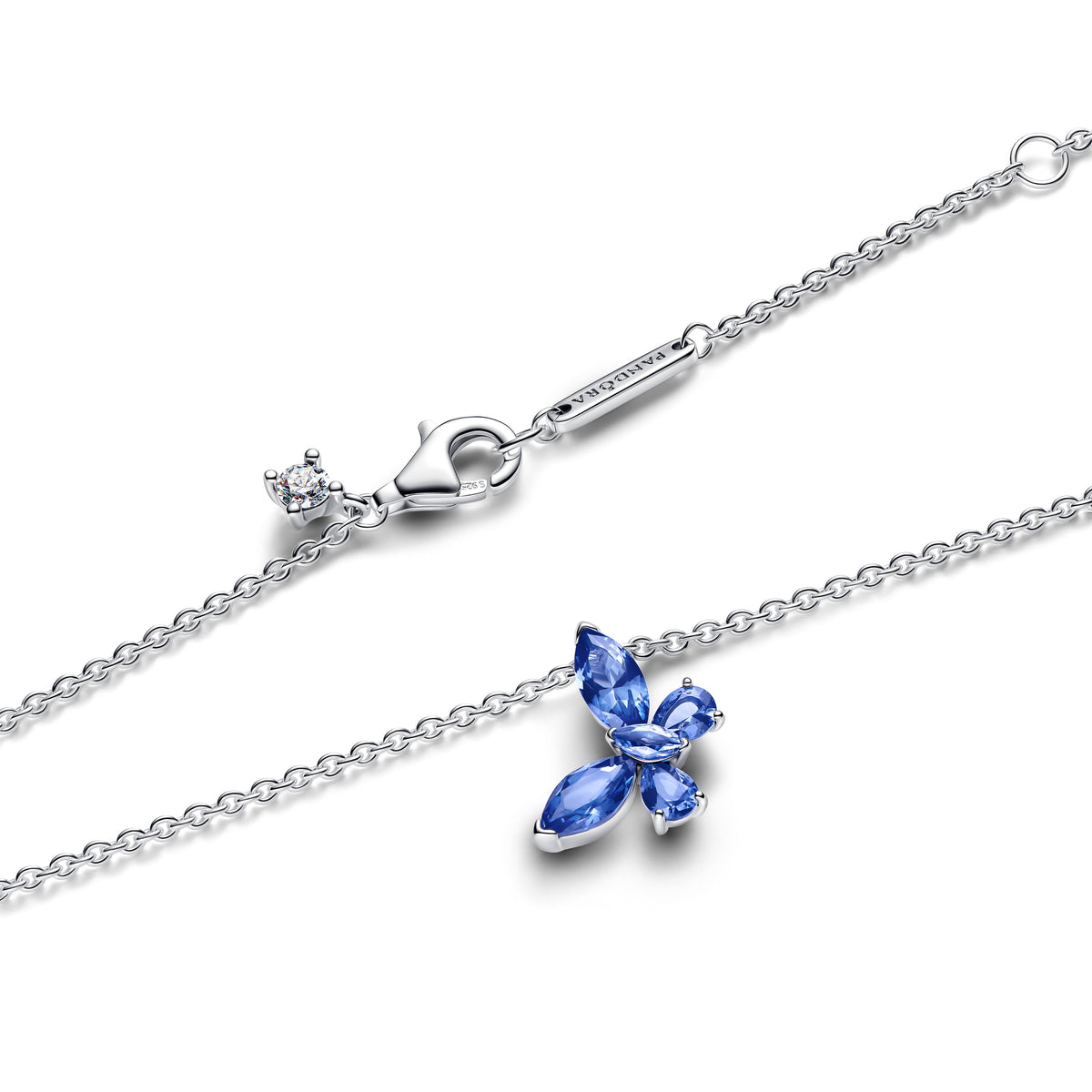 Pendant Necklace – Sterling Silver – Butterfly