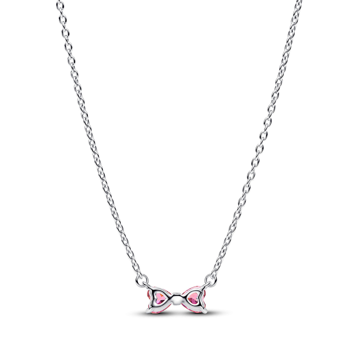 Pendant Necklace – Sterling Silver – Bow