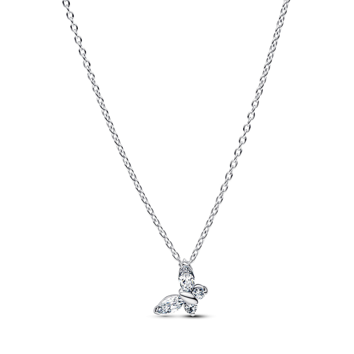 Pendant Necklace – Sterling Silver – Butterfly