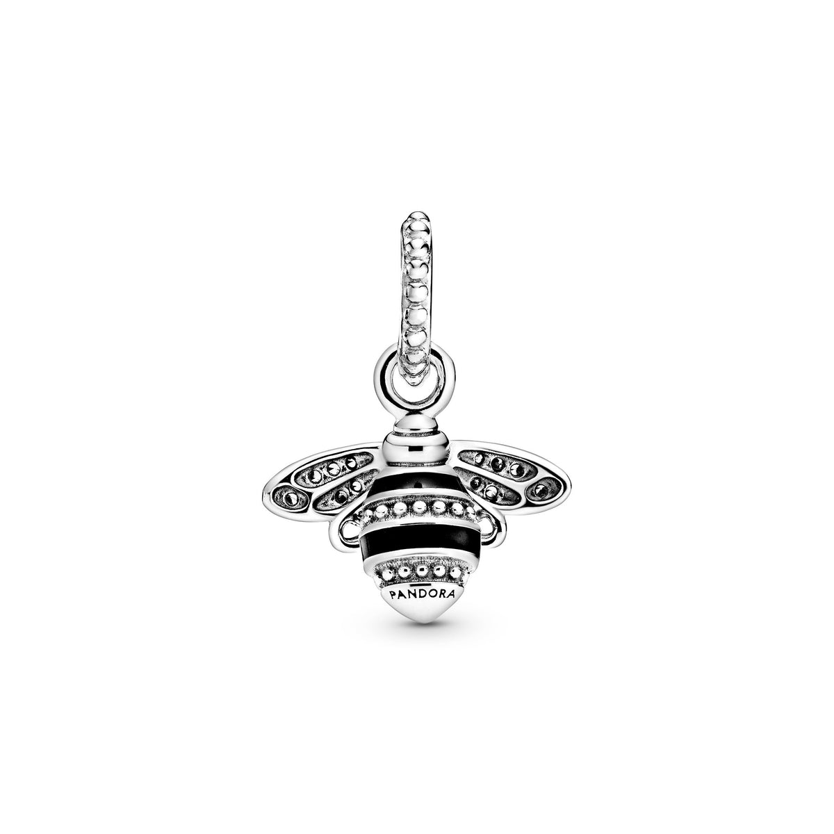Pendant – Sterling Silver – Sparkling Queen Bee
