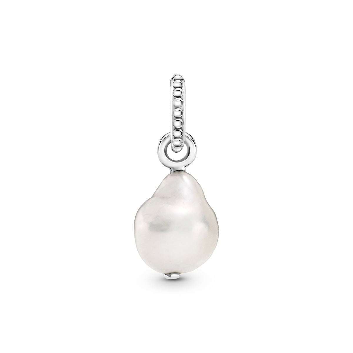 Pendant – Sterling Silver – Freshwater Cultured Baroque Pearl