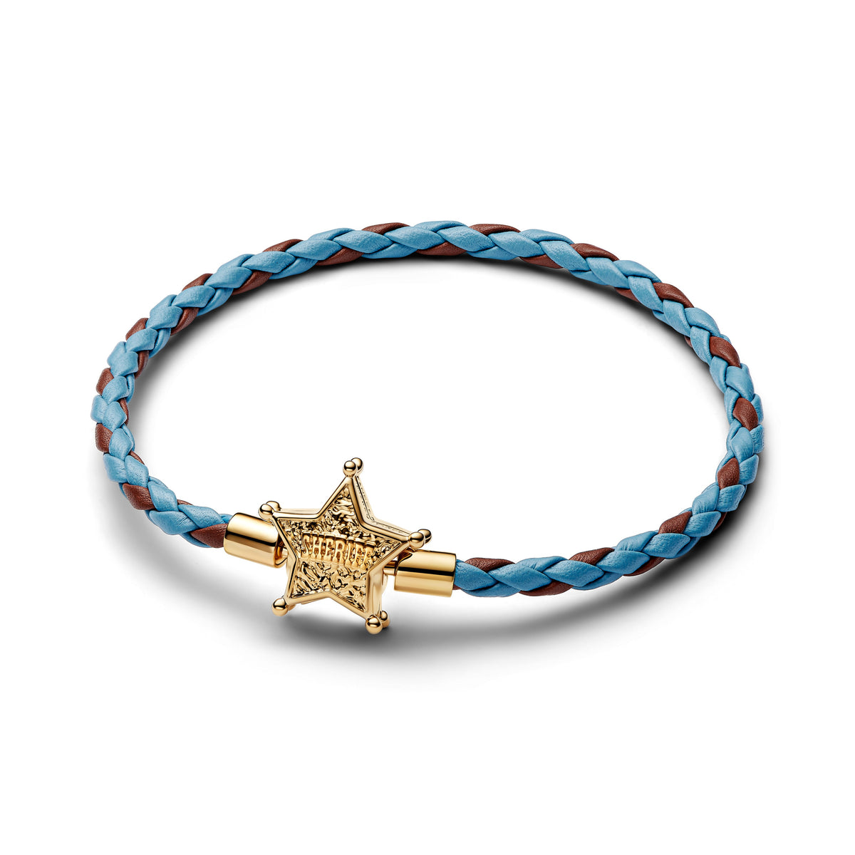 Bracelet – 14k Gold-Plated – Disney Pixar Toy Story Sheriff Star