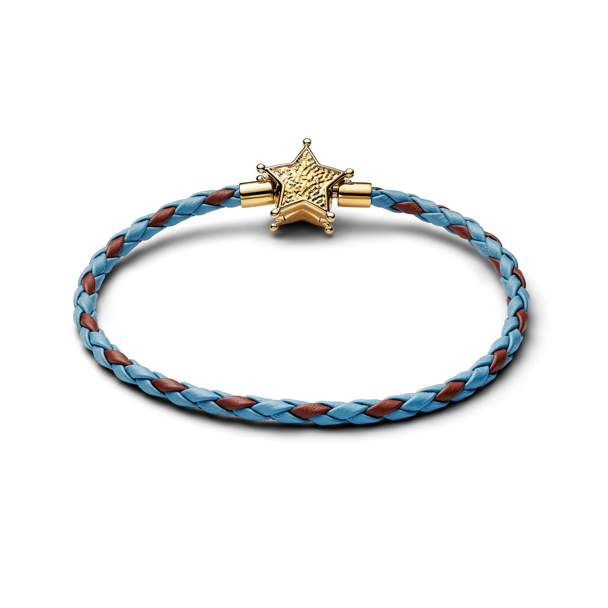 Bracelet – 14k Gold-Plated – Disney Pixar Toy Story Sheriff Star