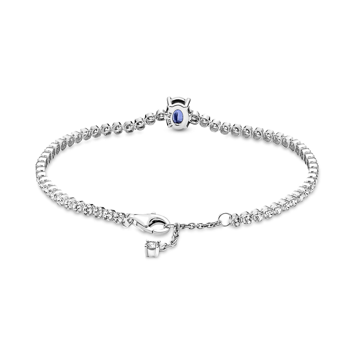 Bracelet – Sterling Silver – Sparkling Pavé Tennis