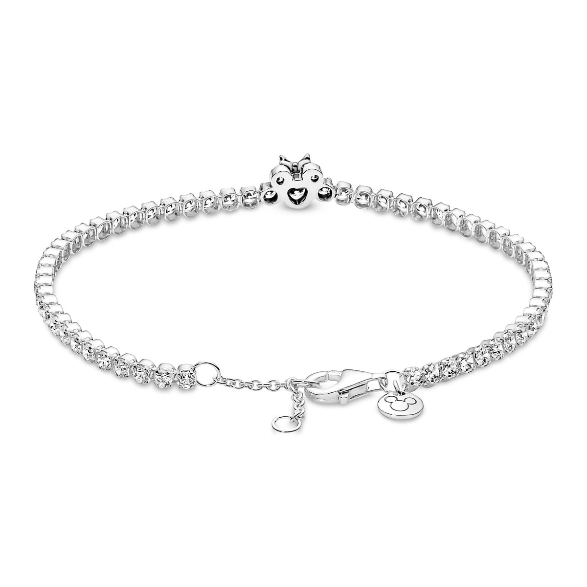 Bracelet – Sterling Silver – Disney Minnie Mouse Tennis