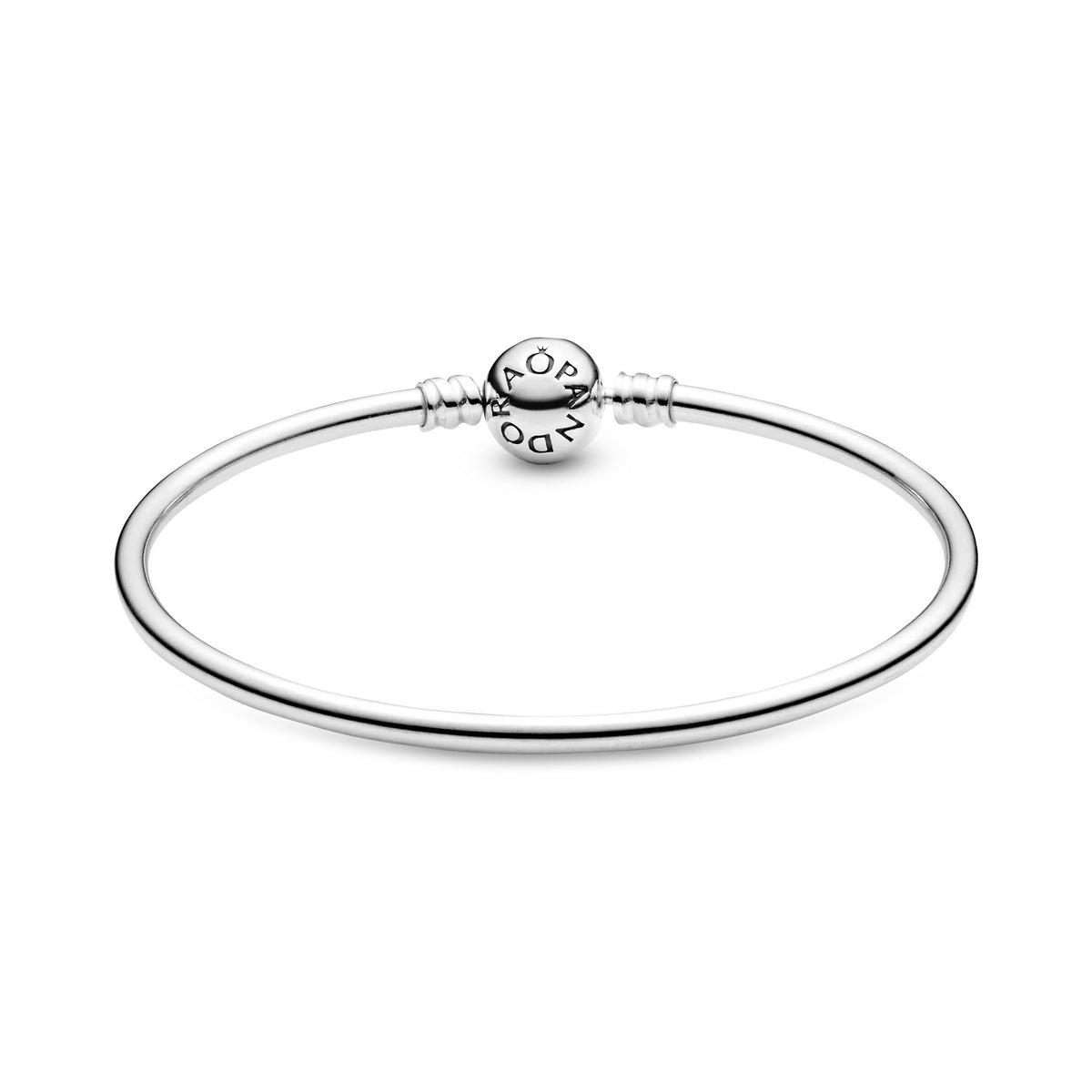 Bangle – Sterling Silver – PANDORA Moments Charm