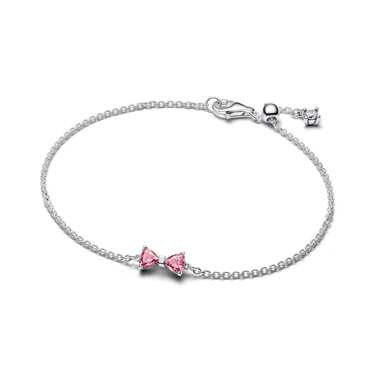 Chain Bracelet – Sterling Silver – Bow