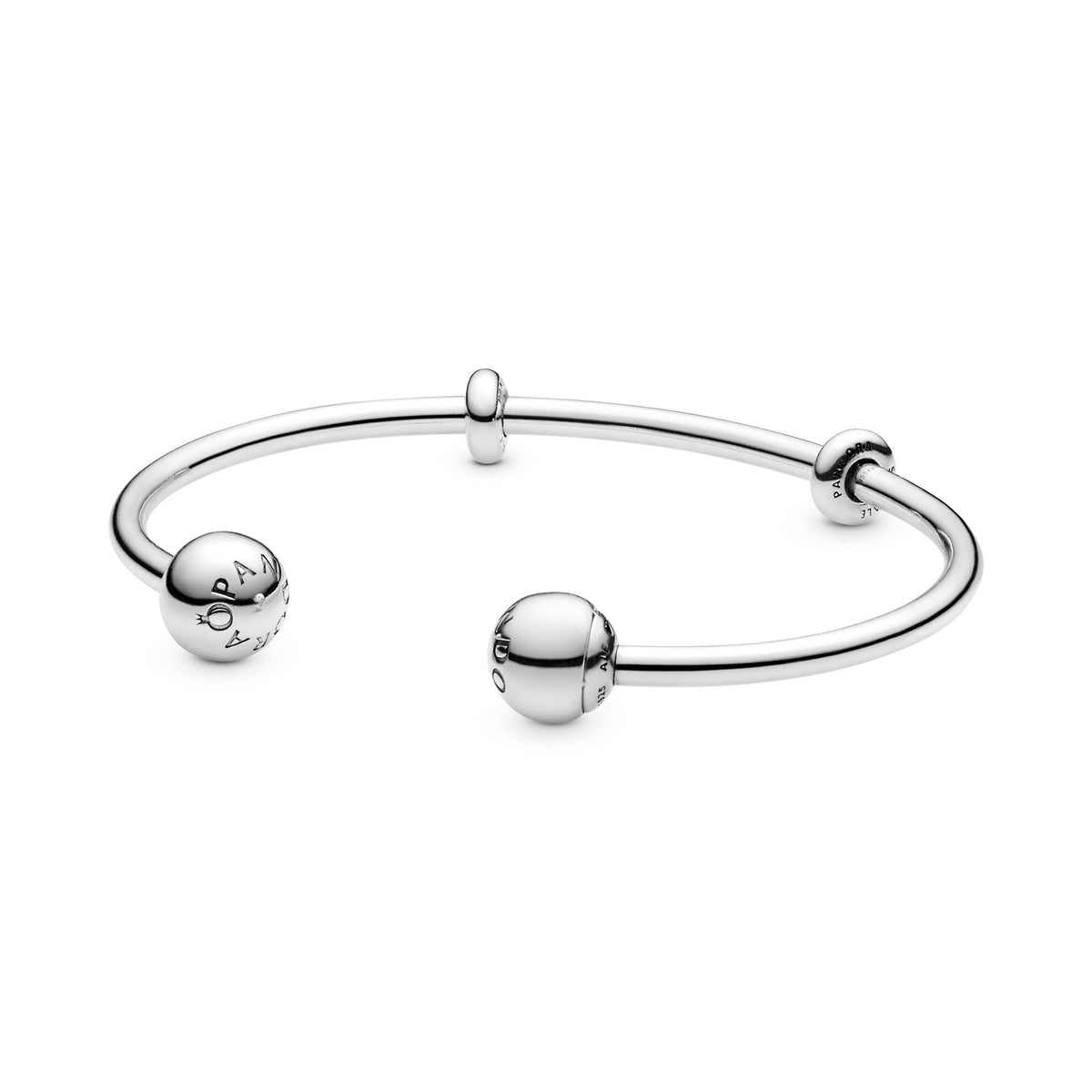 Bangle – Sterling Silver – Pandora Moments Open