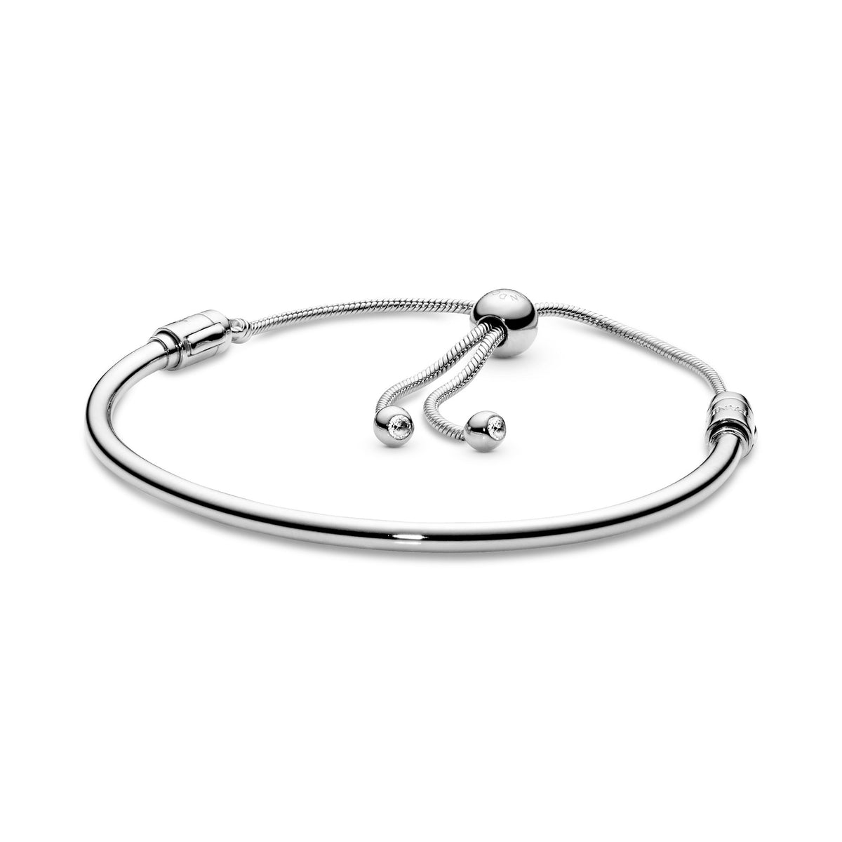 Bangle – Sterling Silver – Pandora Moments Slider