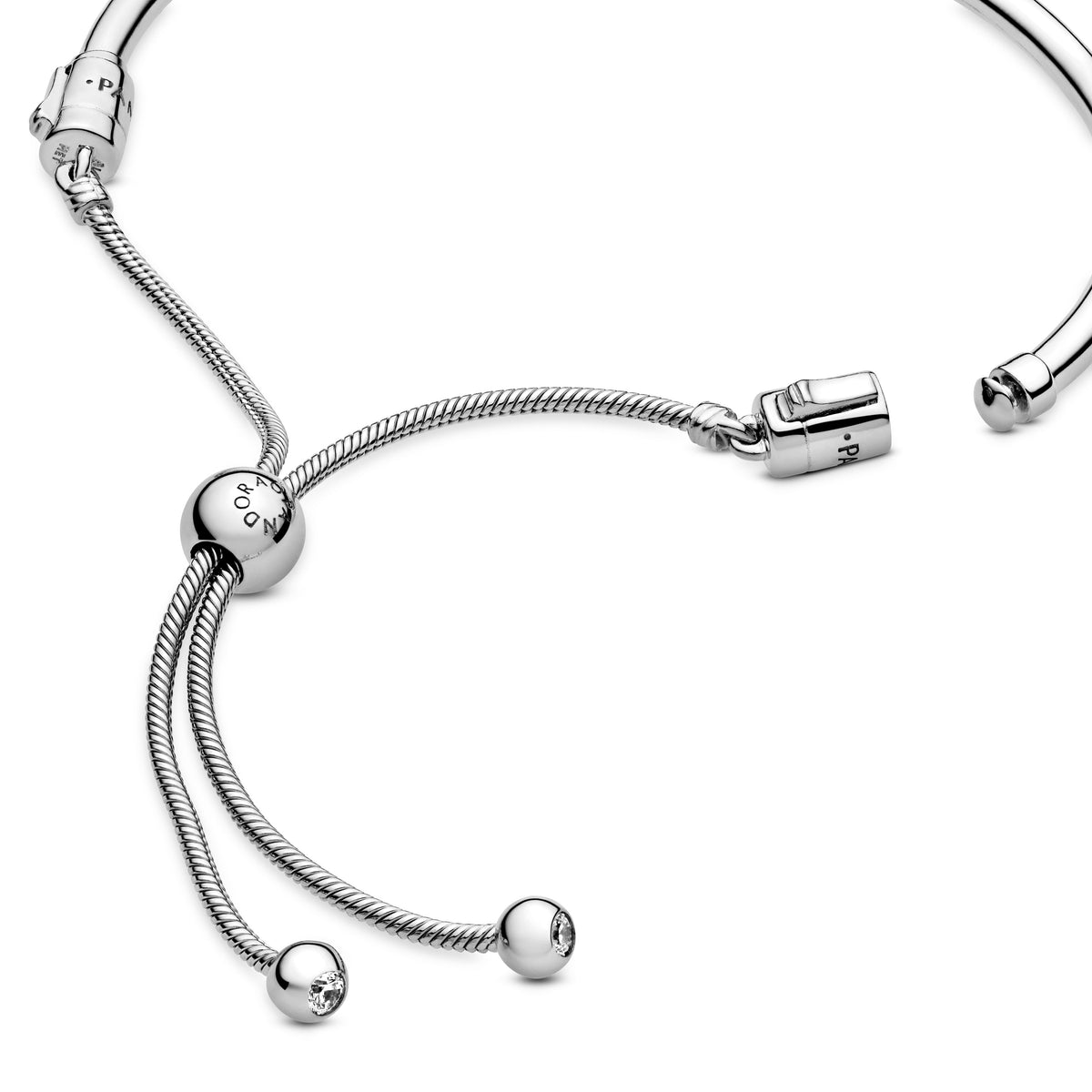 Bangle – Sterling Silver – Pandora Moments Slider