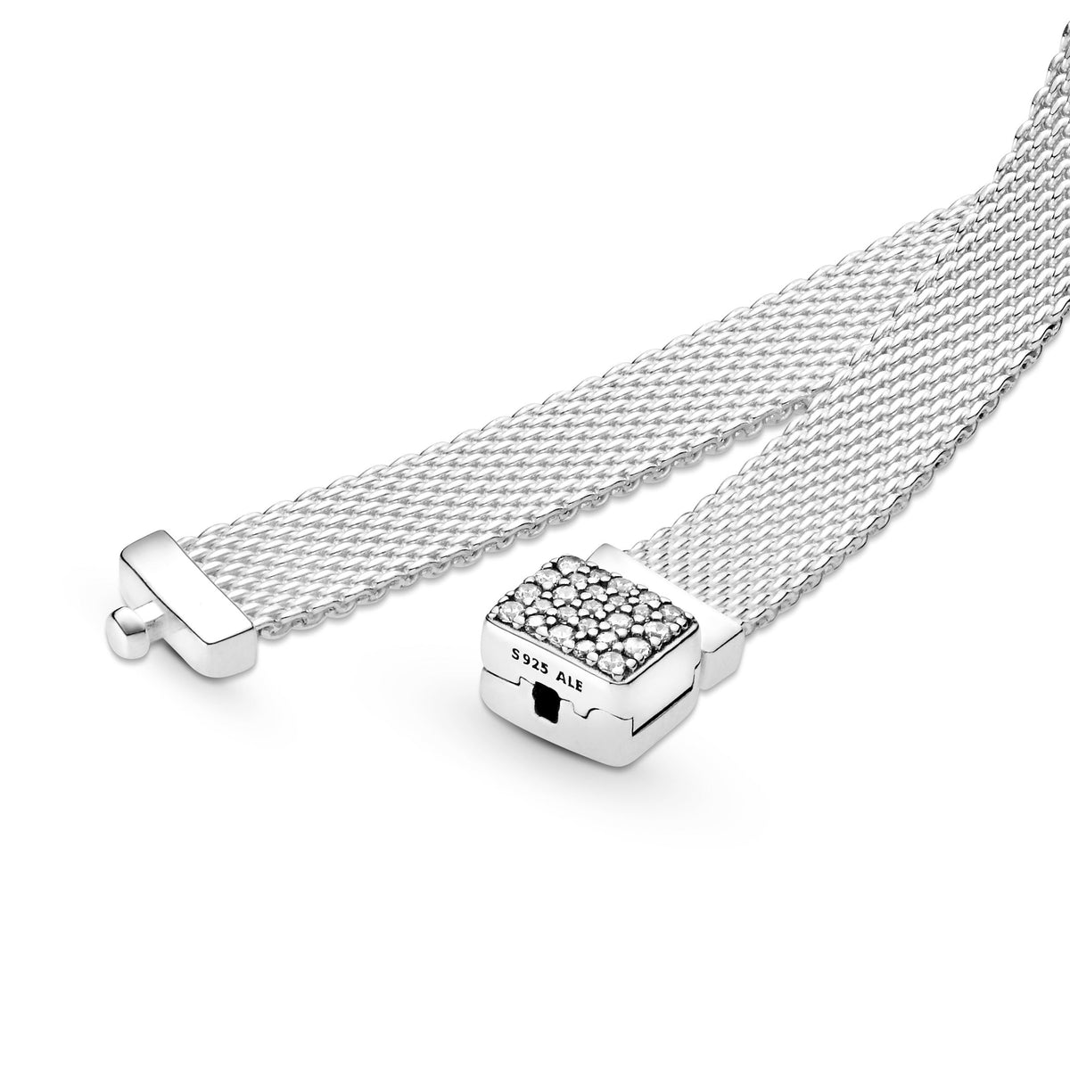 Bracelet – Sterling Silver – Pandora Reflexions Sparkling Clasp