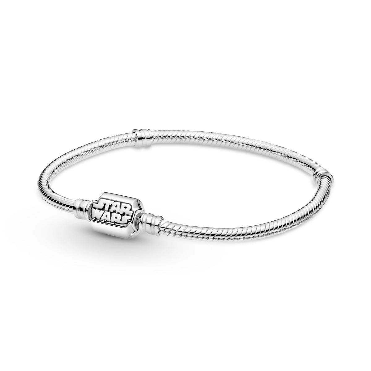 Bracelet – Sterling Silver – Pandora Moments Star Wars Snake Chain Clasp