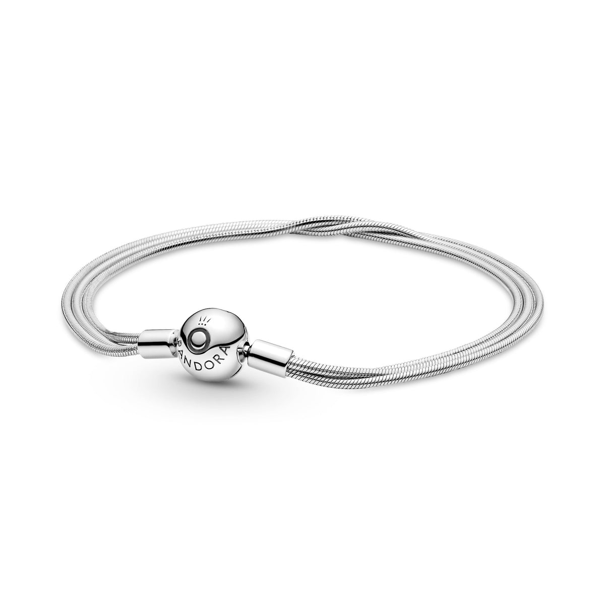 Chain Bracelet – Sterling Silver – Pandora Moments Multi Snake Sterling Silver