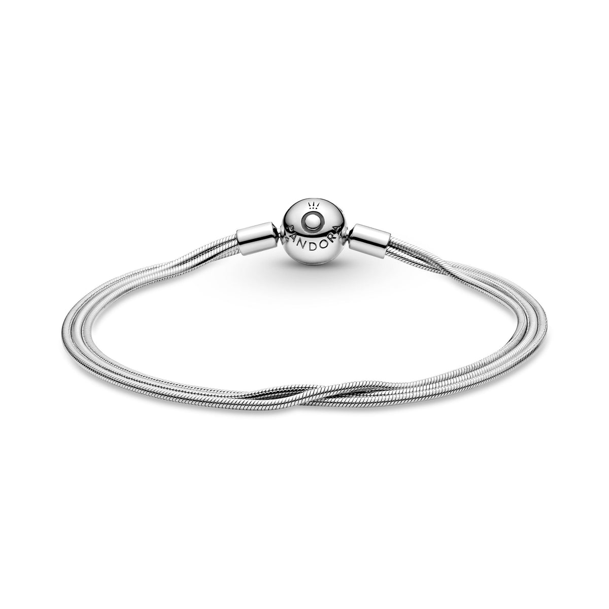 Chain Bracelet – Sterling Silver – Pandora Moments Multi Snake Sterling Silver