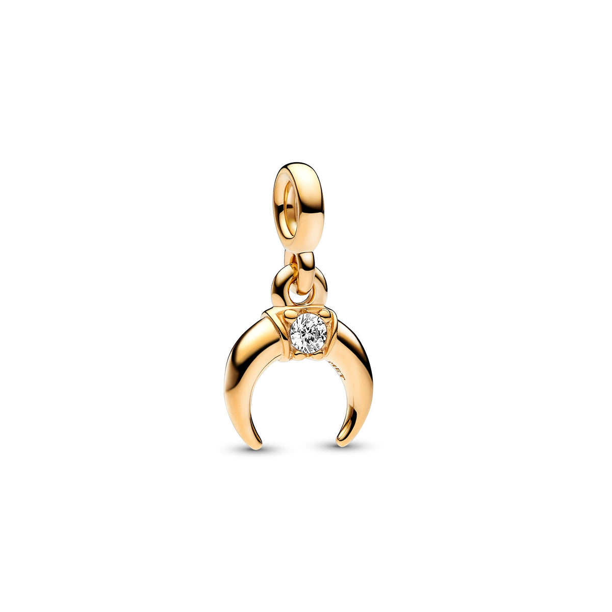 Charm – 14k Gold-Plated – Pandora ME Crescent Moon Mini Dangle
