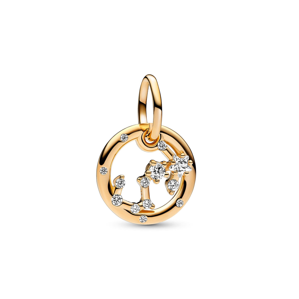 Dangle Charm – 14k Gold-Plated – Scorpio Zodiac