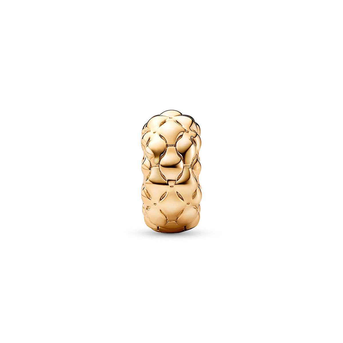Clip Charm – 14k Gold-Plated – Studded