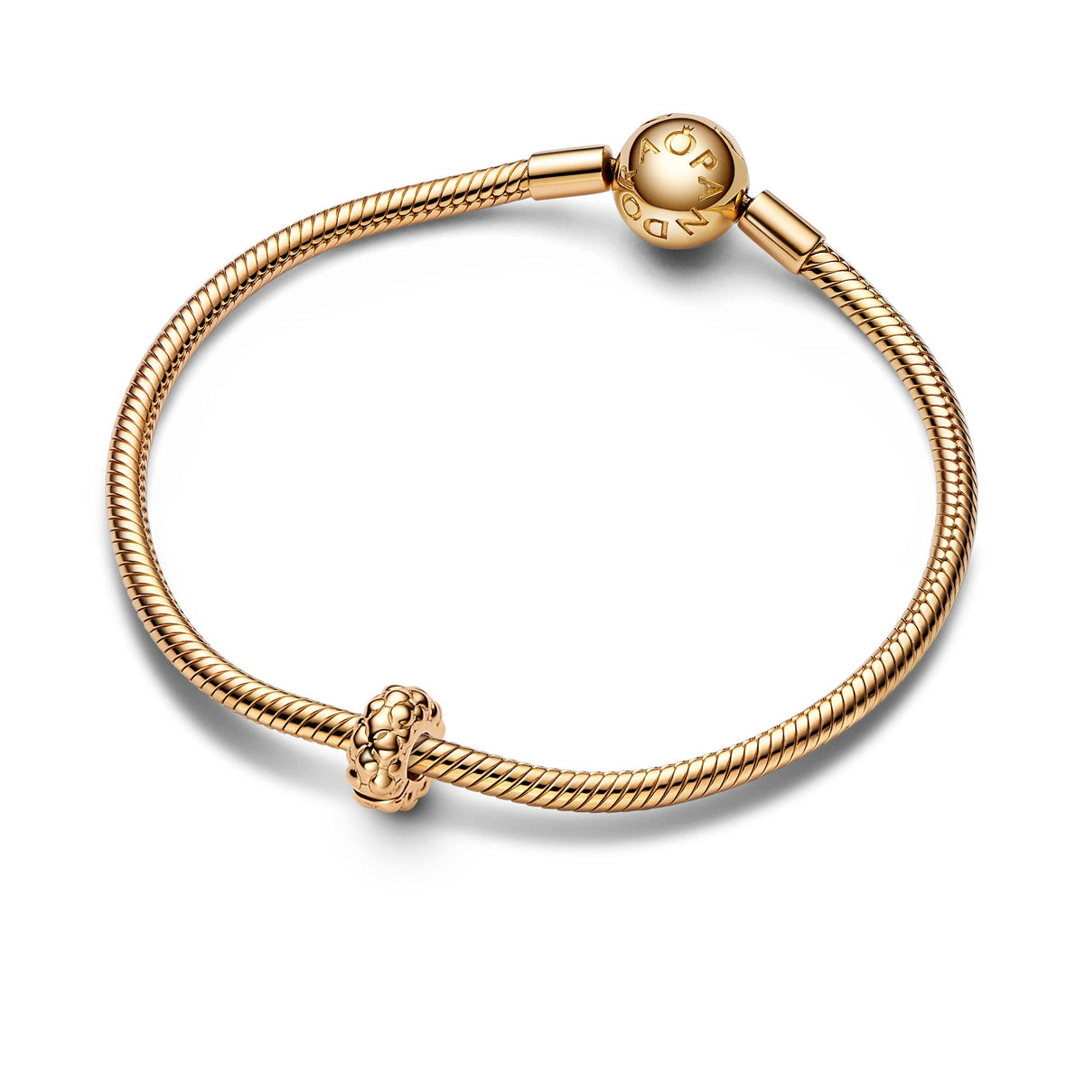 Clip Charm – 14k Gold-Plated – Studded