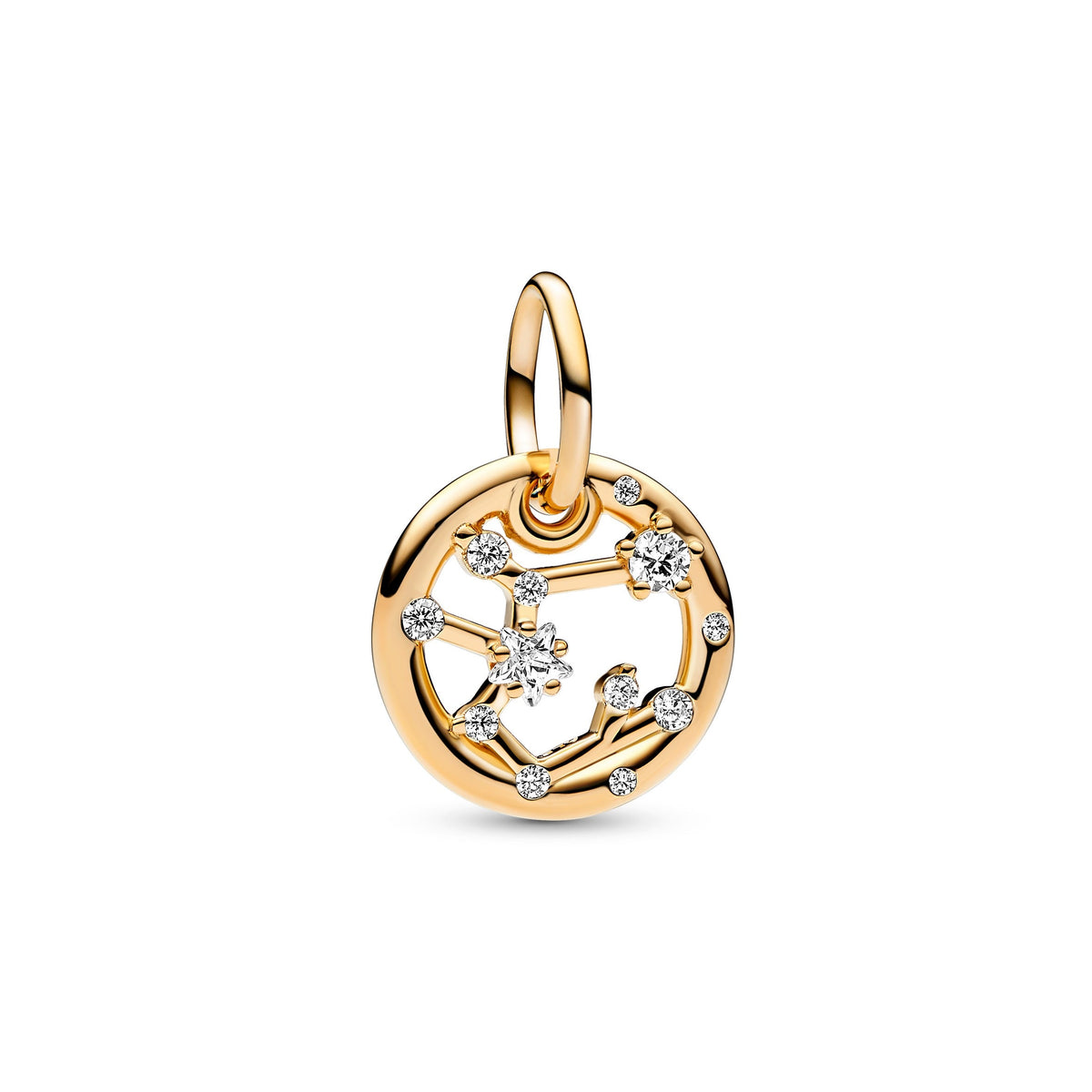 Dangle Charm – 14k Gold-Plated – Sagittarius Zodiac