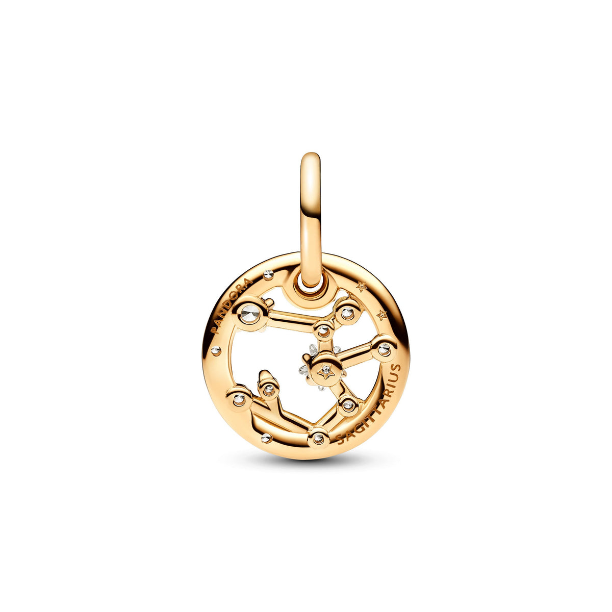 Dangle Charm – 14k Gold-Plated – Sagittarius Zodiac