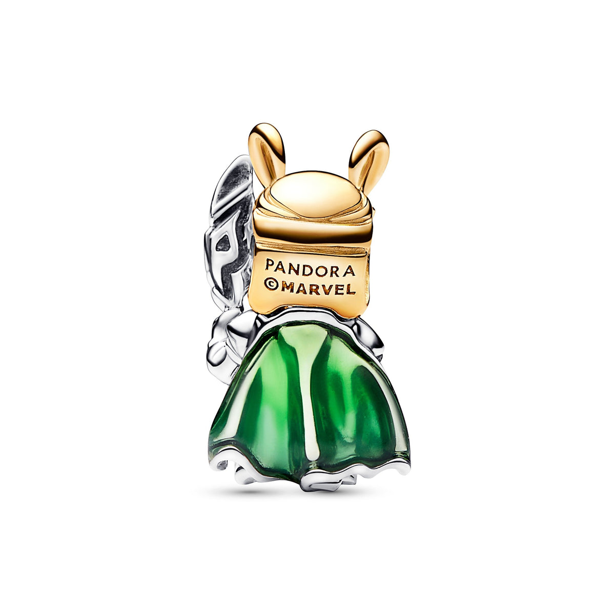 Charm – 14k Gold-Plated – Marvel Loki