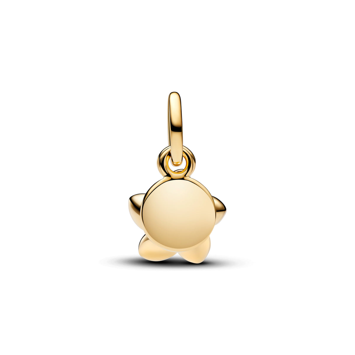 Dangle Charm – 14k Gold-Plated – Disney Moana Flower