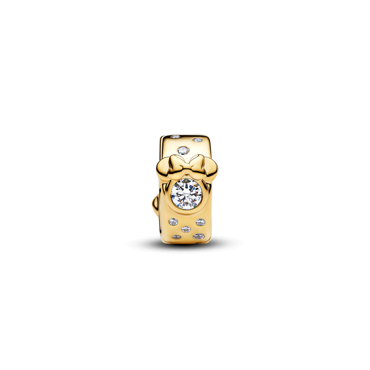 Clip Charm – 14k Gold-Plated – Disney Mickey & Minnie Mouse