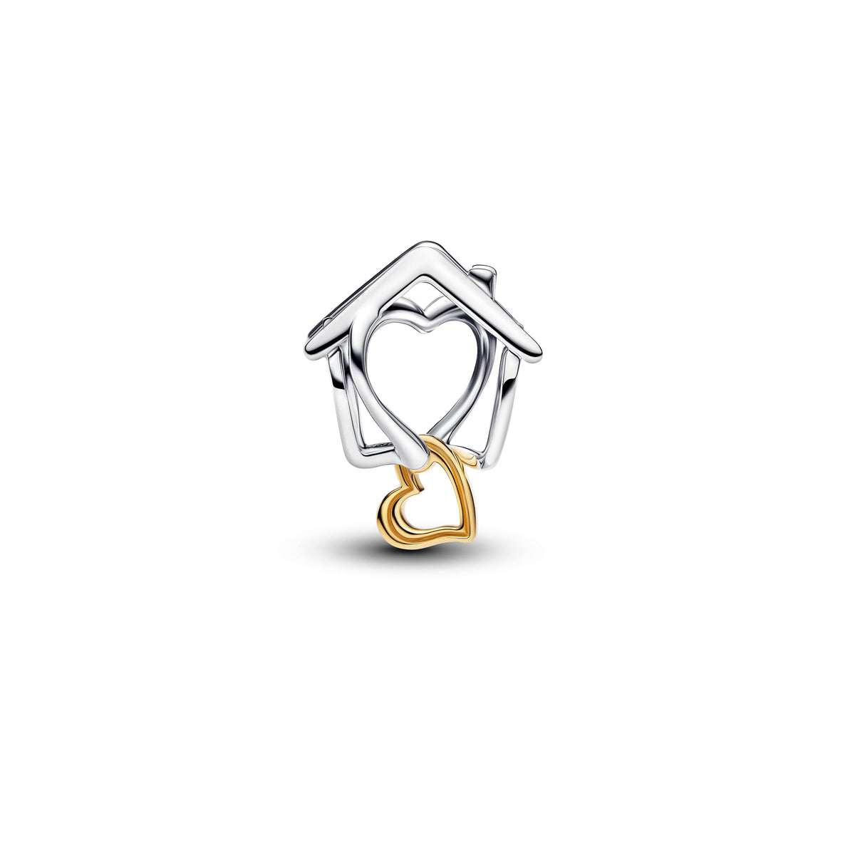 Charm – 14k Gold-Plated – Home & Heart