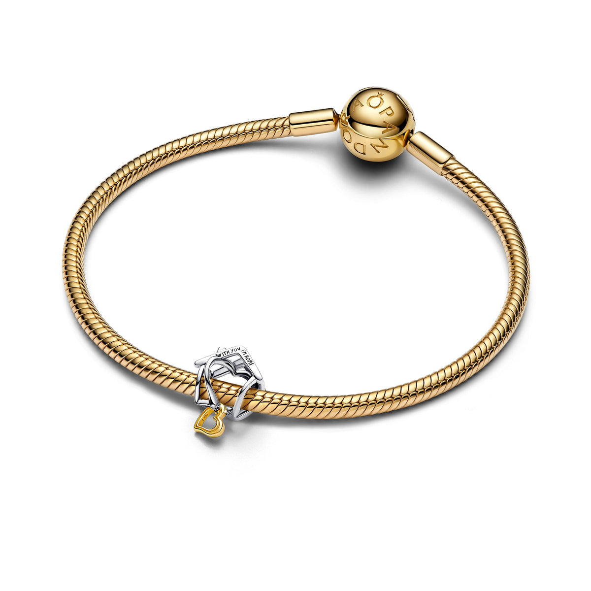 Charm – 14k Gold-Plated – Home & Heart