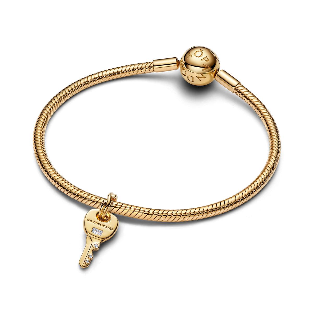 Dangle Charm – 14k Gold-Plated – Key