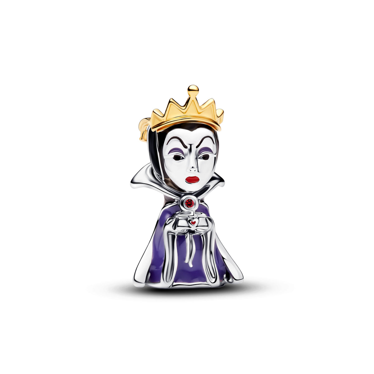 Charm – 14k Gold-Plated – Disney Villains Evil Queen