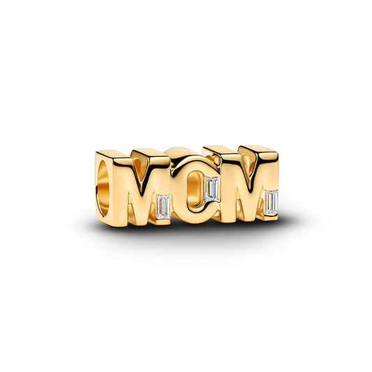 Charm – 14k Gold-Plated – Reversible Mom