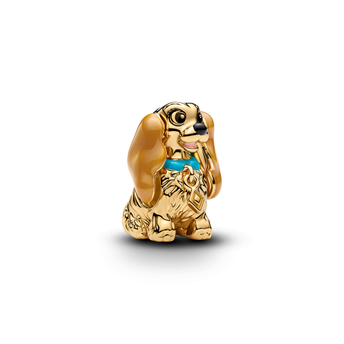 Charm – 14k Gold-Plated – Disney Lady