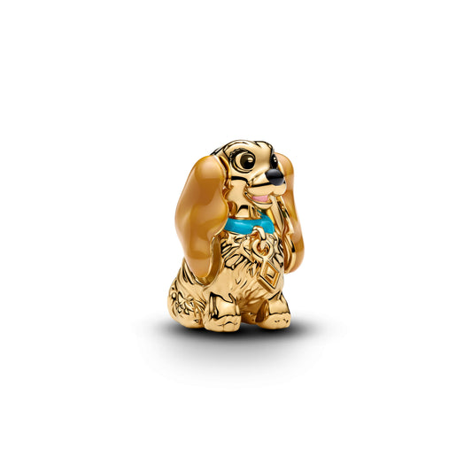 Charm – 14k Gold-Plated – Disney Lady