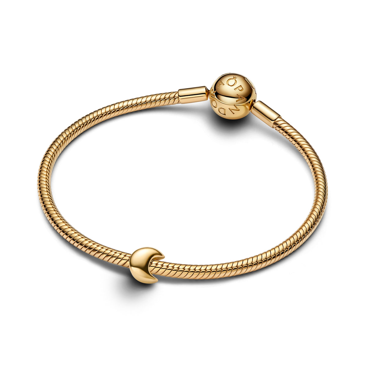 Mini Charm – 14k Gold-Plated – Moon