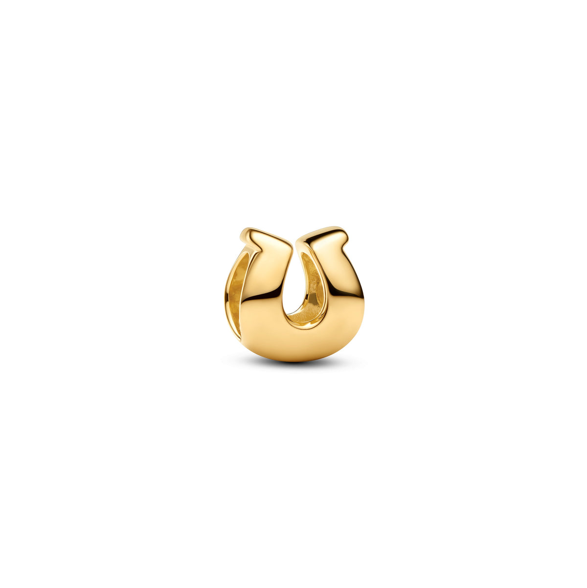 Mini Charm – 14k Gold-Plated – Horseshoe