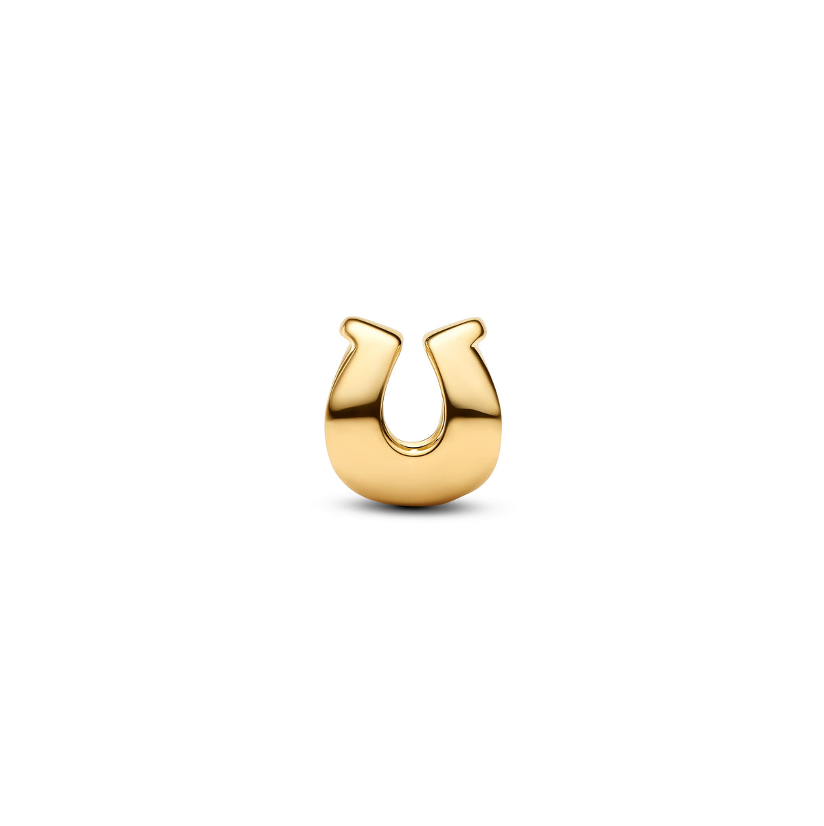 Mini Charm – 14k Gold-Plated – Horseshoe