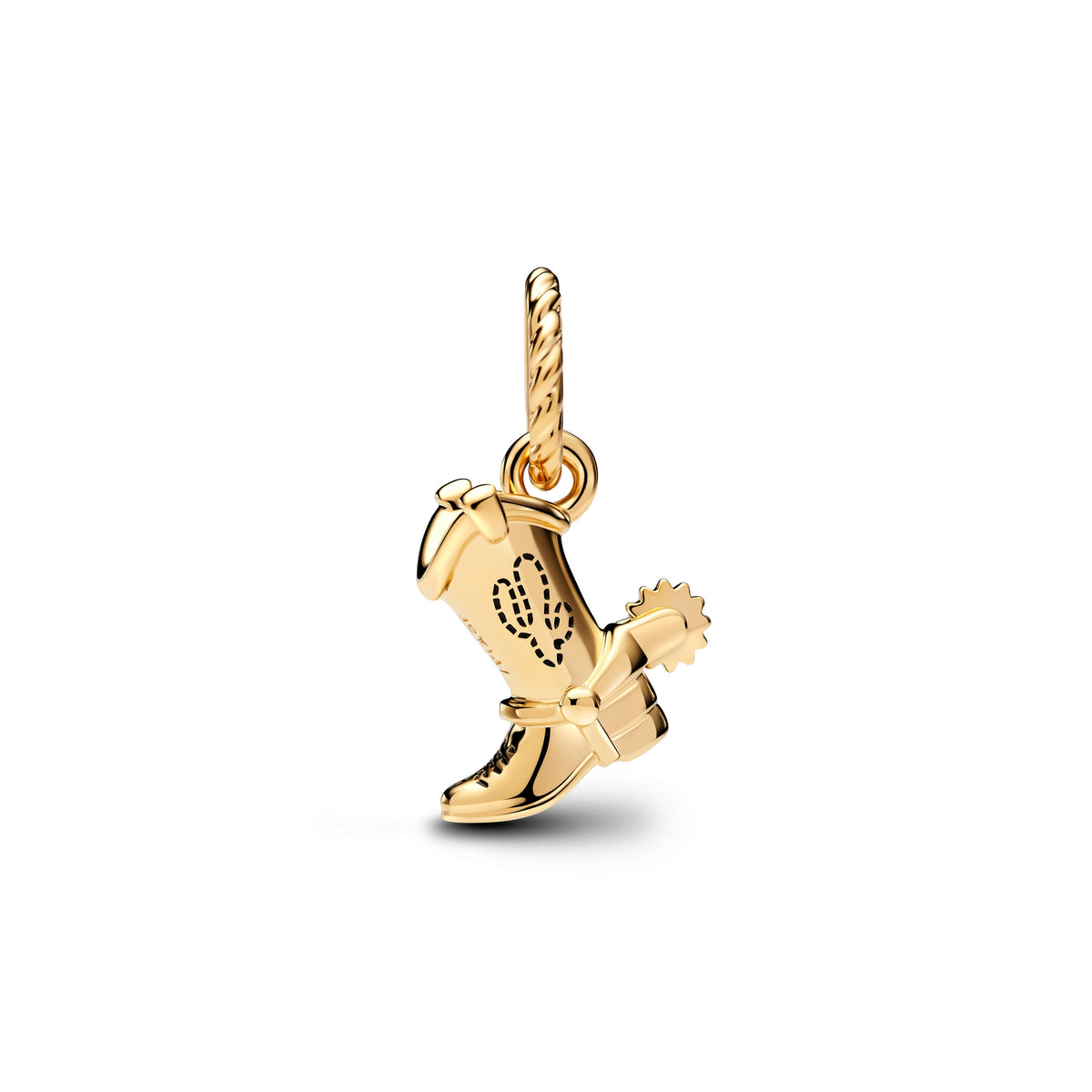 Charm – 14k Gold-Plated – Disney Pixar Toy Story Cowboy Boot