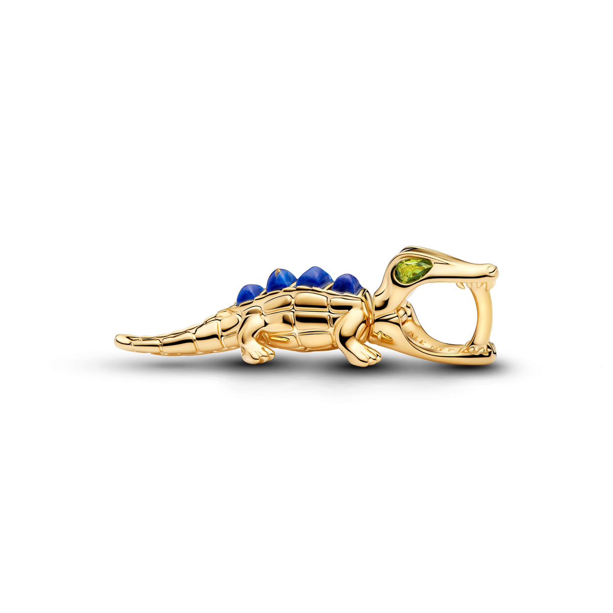 Charm – 14k Gold-Plated – Alligator