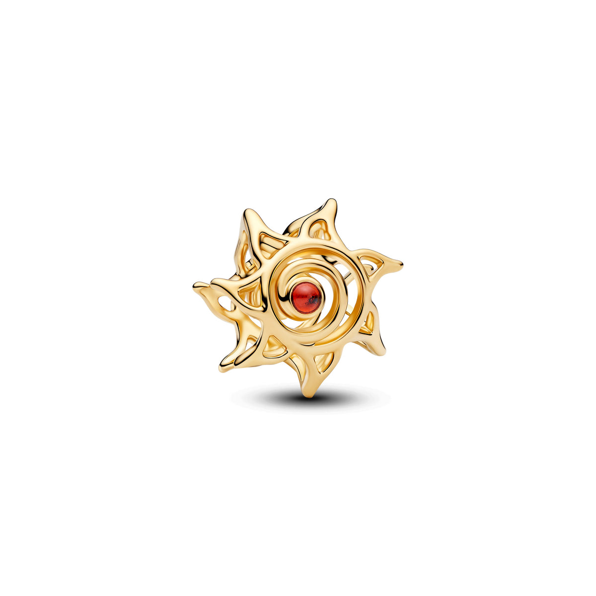 Charm – 14k Gold-Plated – Sun Openwork
