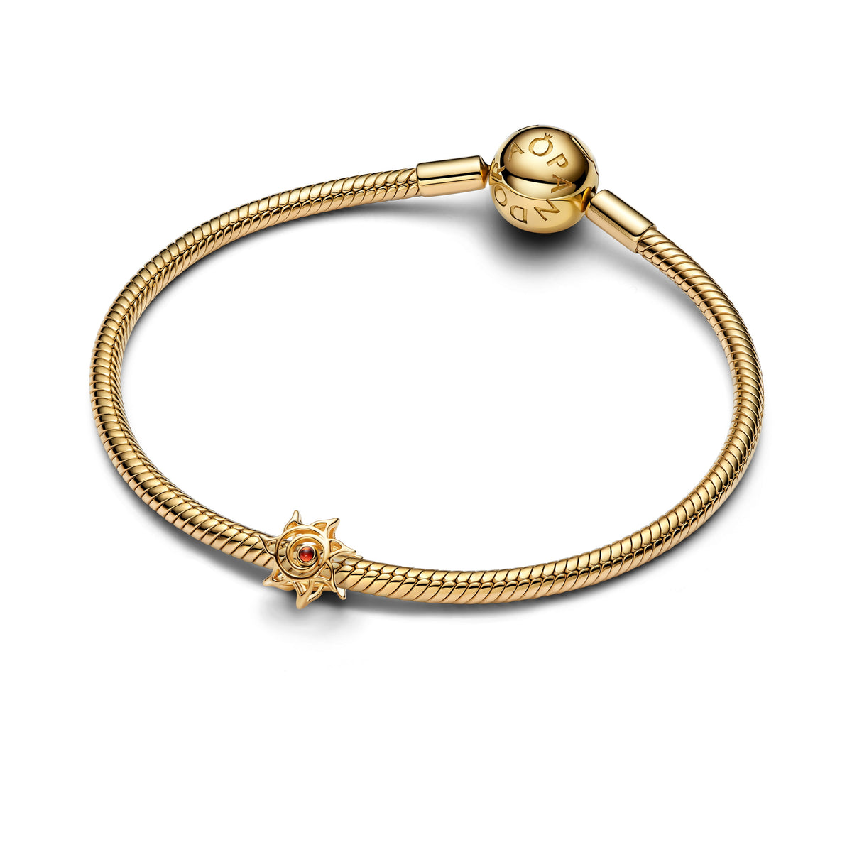 Charm – 14k Gold-Plated – Sun Openwork