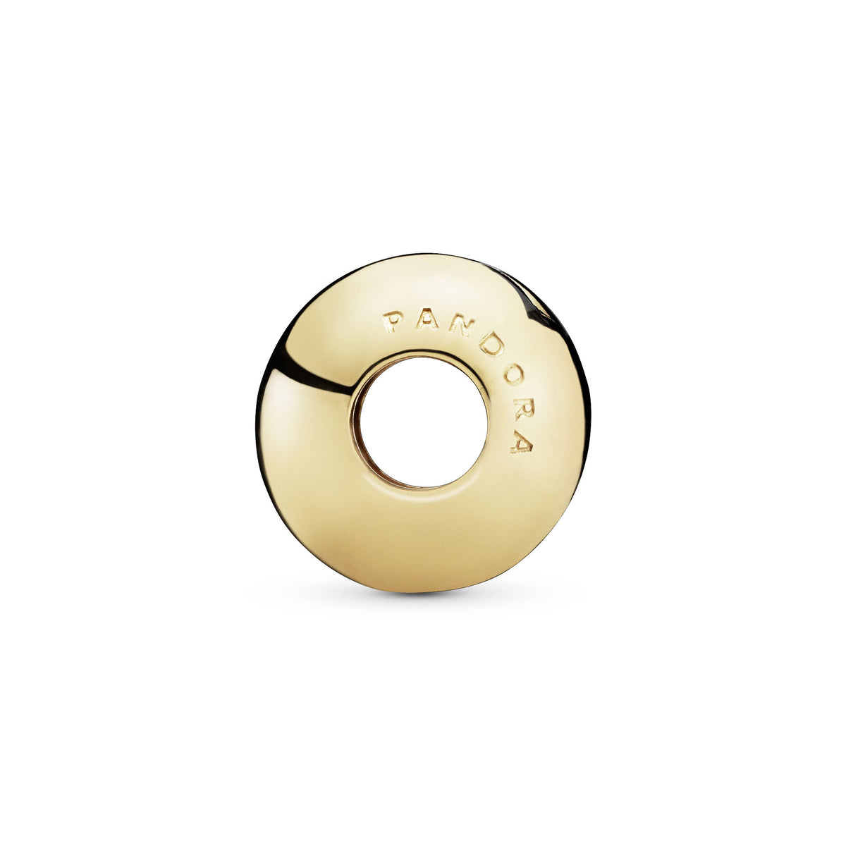 Charm – 14k Gold-Plated – Polished Script & Heart