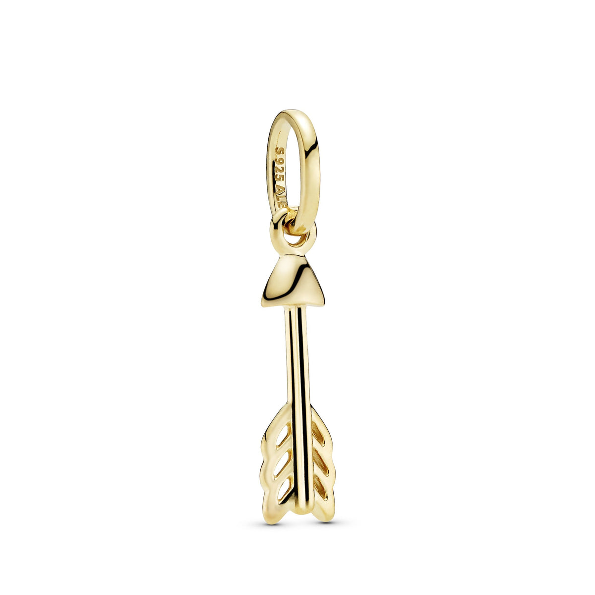 Dangle Charm – 14k Gold-Plated – Arrow of Cupid