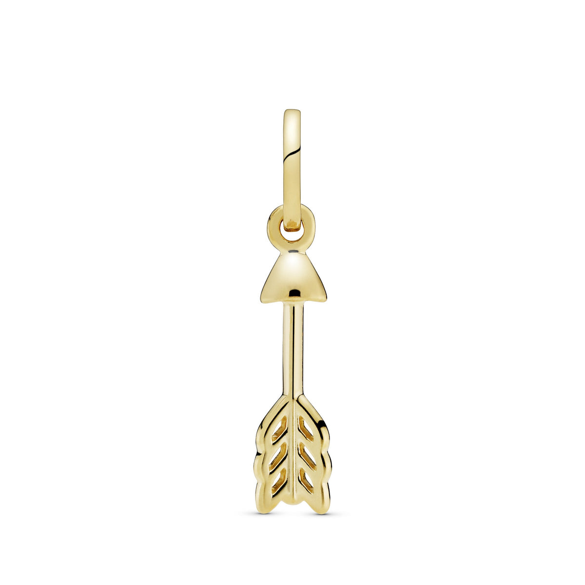 Dangle Charm – 14k Gold-Plated – Arrow of Cupid