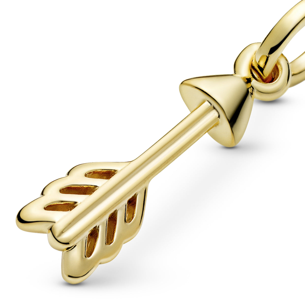 Dangle Charm – 14k Gold-Plated – Arrow of Cupid