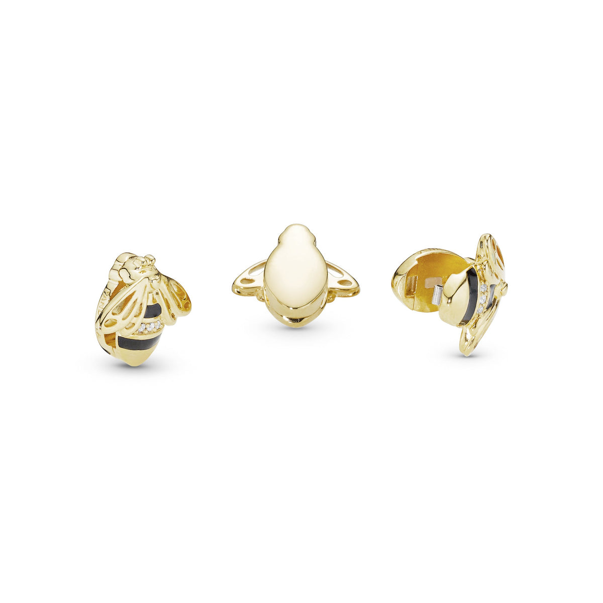 Clip Charm – 14k Gold-Plated – Bee