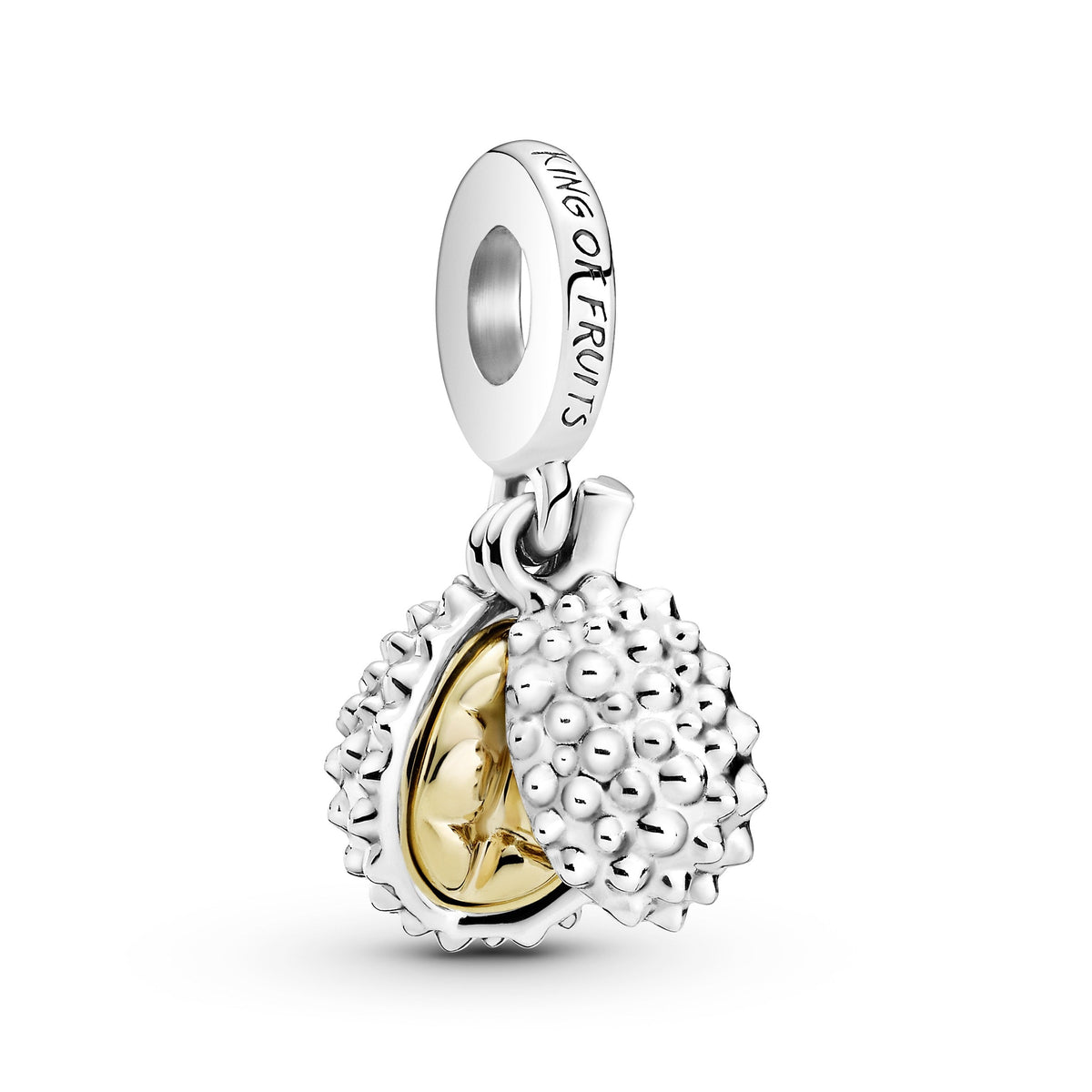 Dangle Charm – 14k Gold-Plated – Durian Fruit