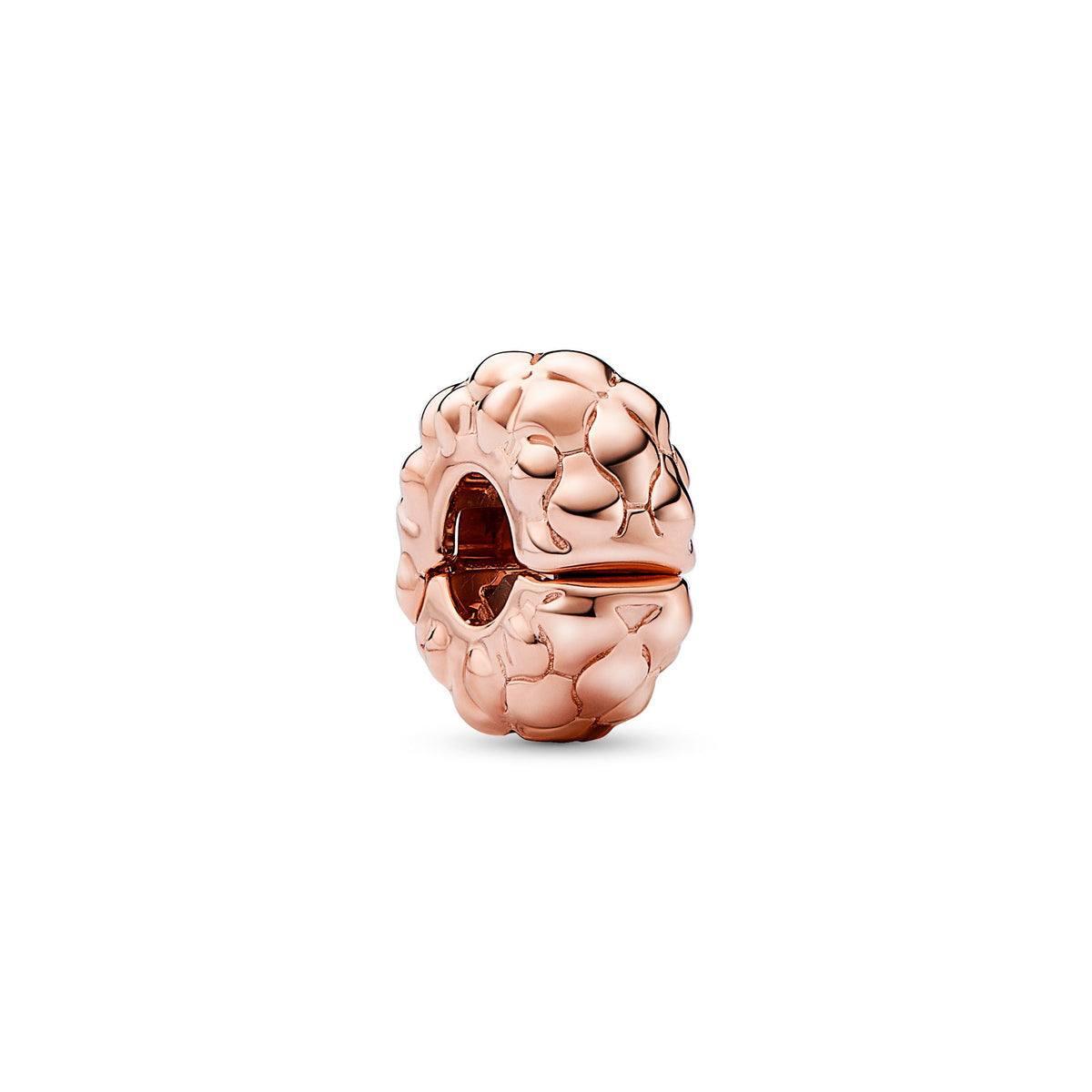 Clip Charm – 14k Rose Gold-Plated – Studded